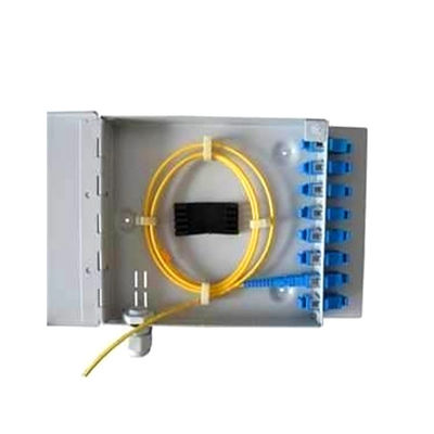 SC/LC/ST/FC da caixa terminal 8Port de FTTH Mini Wall Mount Fiber Optic