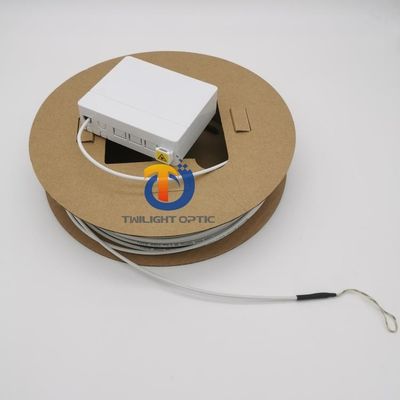 Distribuição pre terminada Patchcord da fibra do fósforo do PTO do jogo da tomada