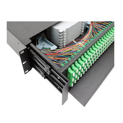 Invólucro de fibra óptica pré-terminado LC Duplex cor preta