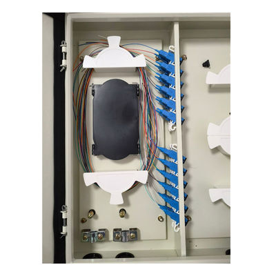 Logo OEM 144 Fibras Montagem na parede Fibra Patch Panel 12-144 Núcleo SC Simplex Externo