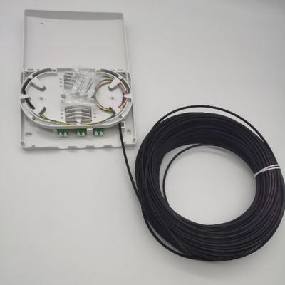 Caixa de distribuição óptica pré-conectada de 6 núcleos LC/APC