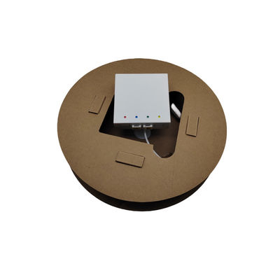 Caixas de terminação de fibra montadas em parede com 4 saídas Dimensões de embalagem 270x265x60mm
