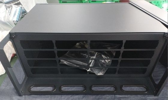 4U 19" Rack Mount Fiber Optic Patch Panel ODF FOBOT 4U 384 Núcleos MPO LC SM OM3 OM4 Painel de adaptador Chassis