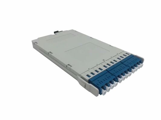12 núcleos MPO-LC MTP-LC SM OM3 OM4 Om5 cassetes de escape módulos de plástico